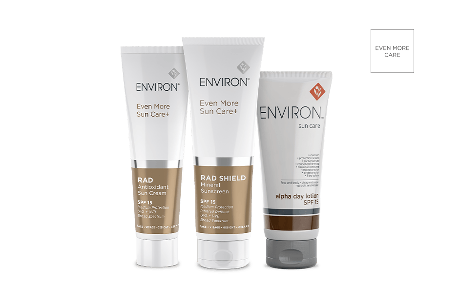 ENVIRON Sun care Range