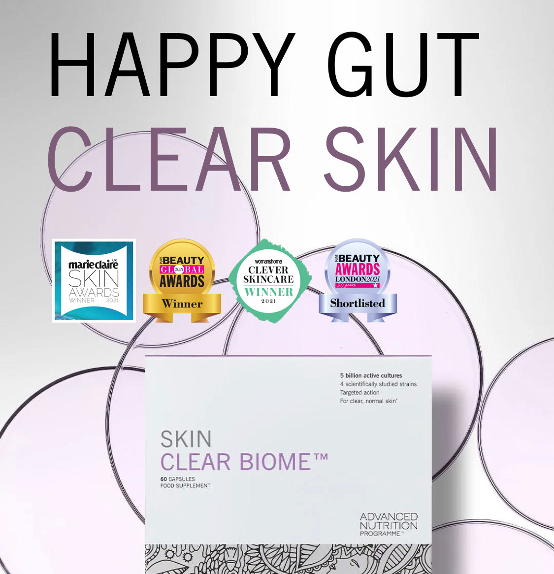 SKIN CLEAR BIOME 60 Capsules