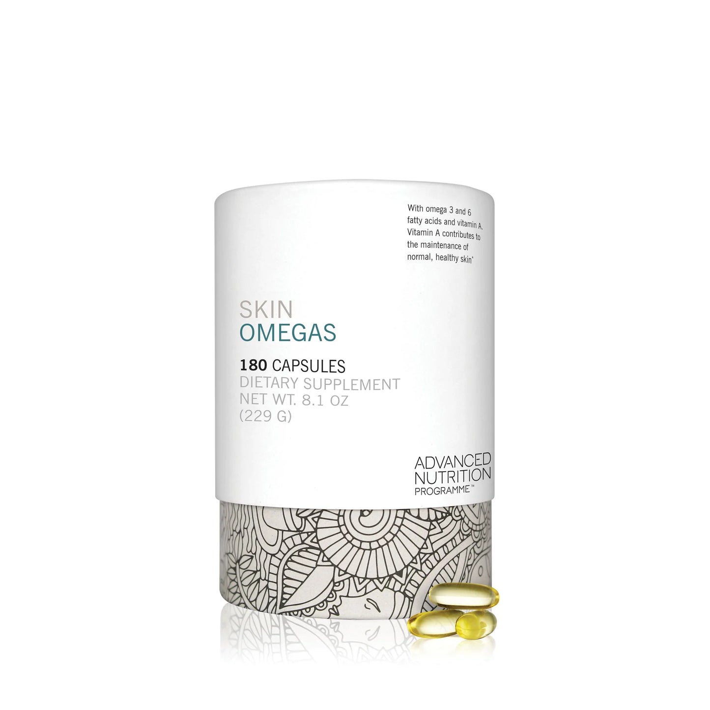 ANP Skin Omegas + 180 Softgels