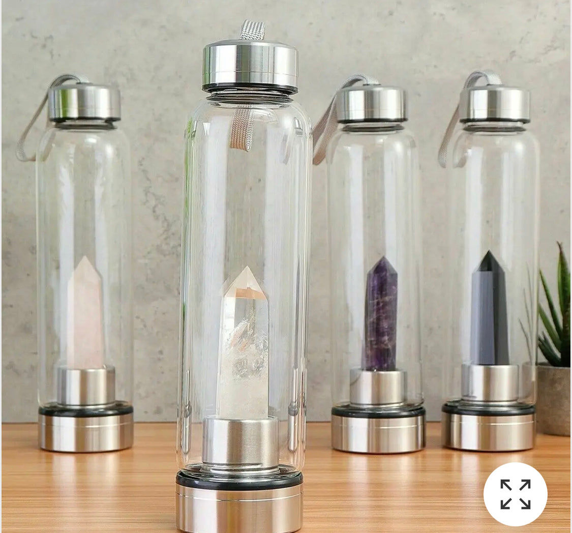 Crystal & Glass Water Bottle